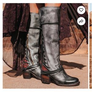 Freebird by Steven black Coal boot.